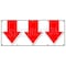Signmission GIANT DOWN ARROW BANNER SIGN turn here sale follow directions arrived B-120 Giant Down Arrow - alternate 1